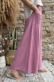 Pure Cotton Santos Quinn Culotte Pant Indian Pink /14 =